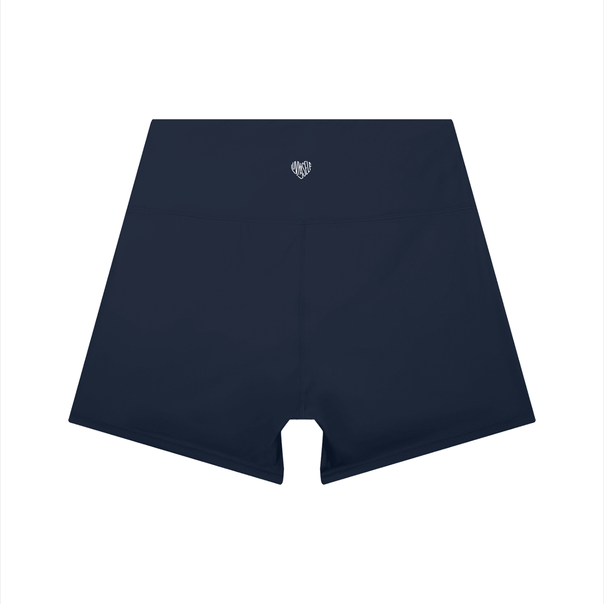 Uniform High-Waist Color Block Yoga Shorts