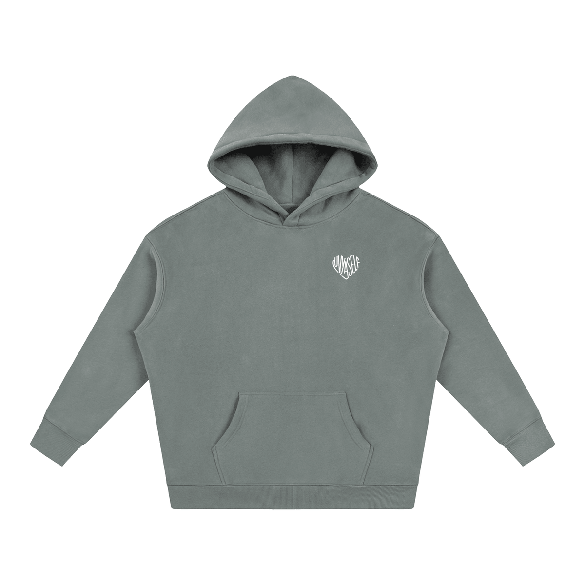 Uniform Oversize Fleeced Hoodie