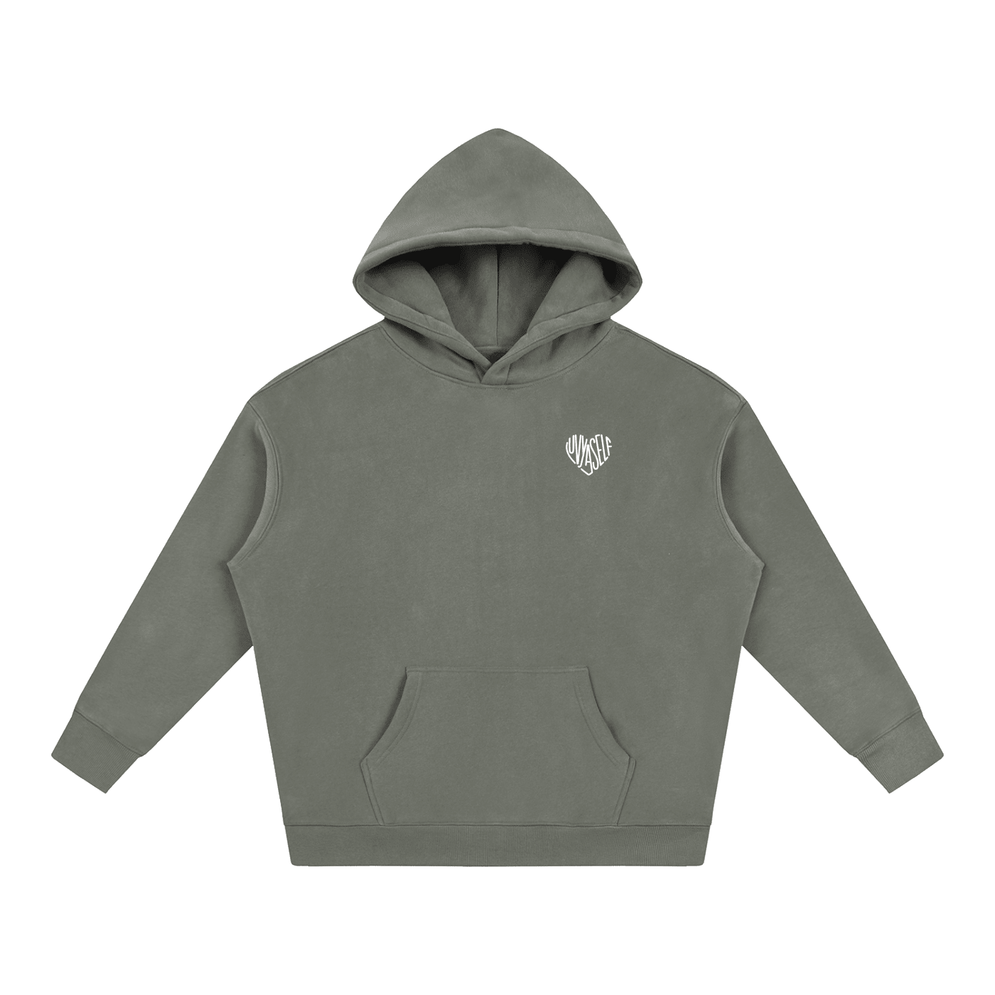 Uniform Oversize Fleeced Hoodie