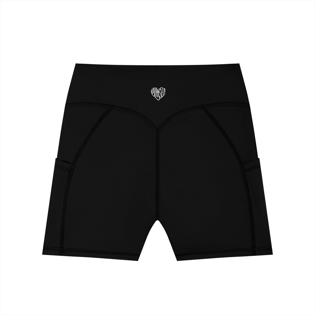 Uniform Short — High-Waisted Pocket