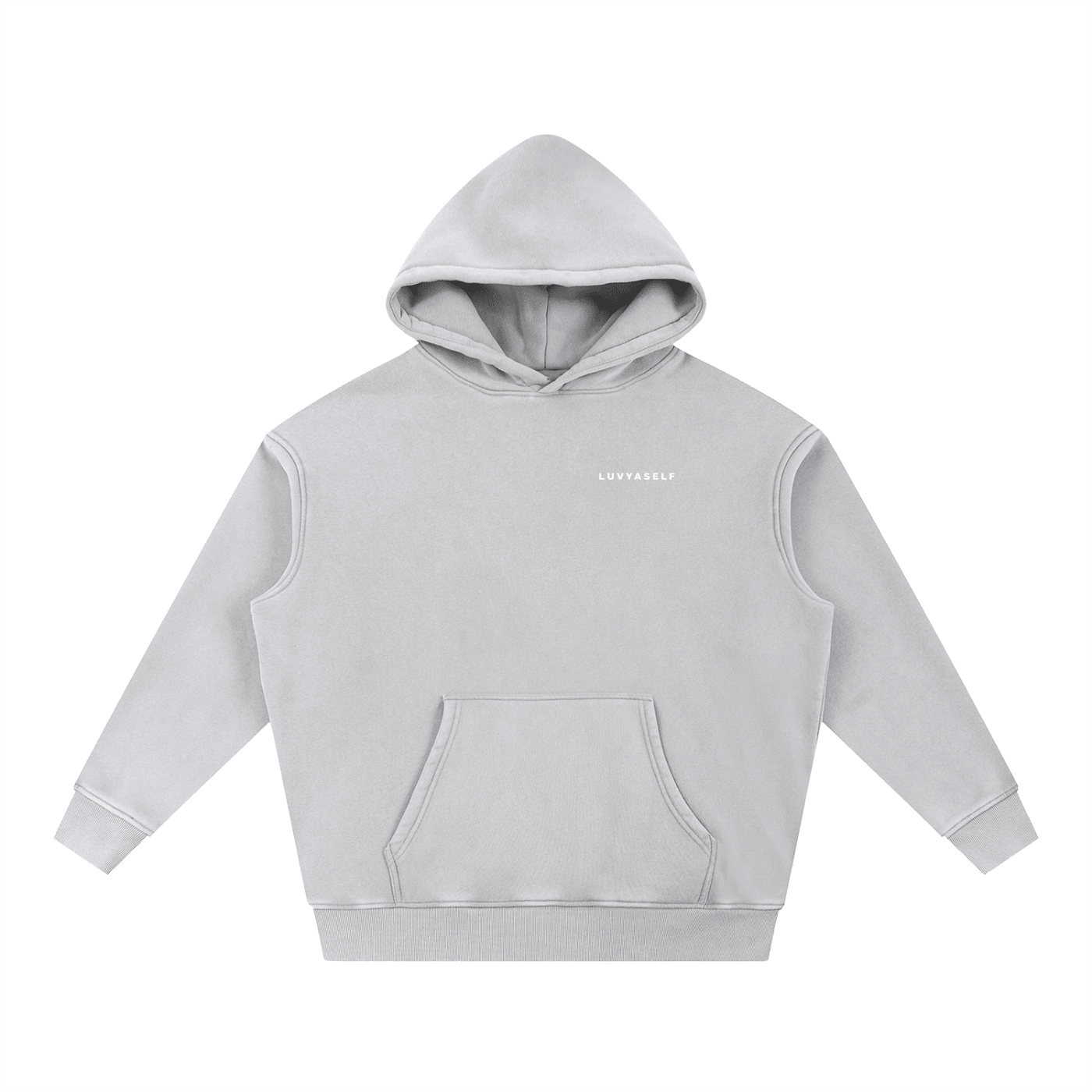 Uniform Snow Wash Fleece Oversize Hoodie