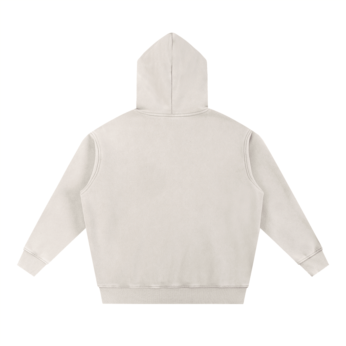 Uniform Snow Wash Fleece Oversize Hoodie