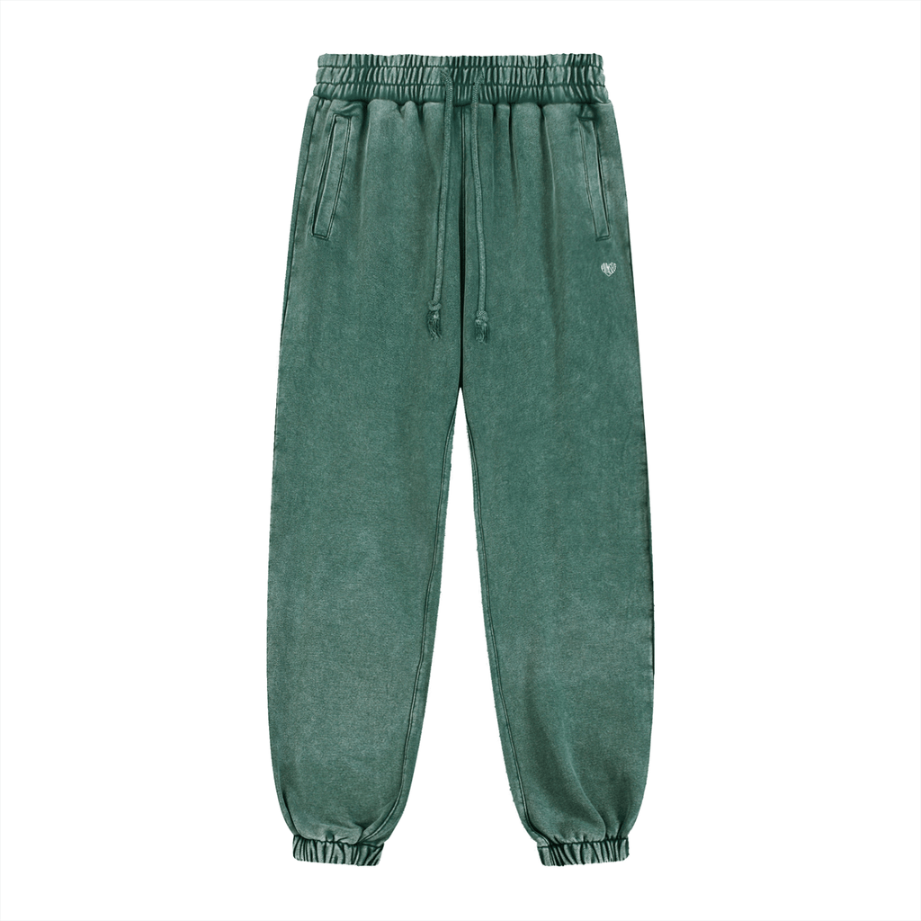 Uniform Snow Wash Heavyweight Jogged Sweatpants
