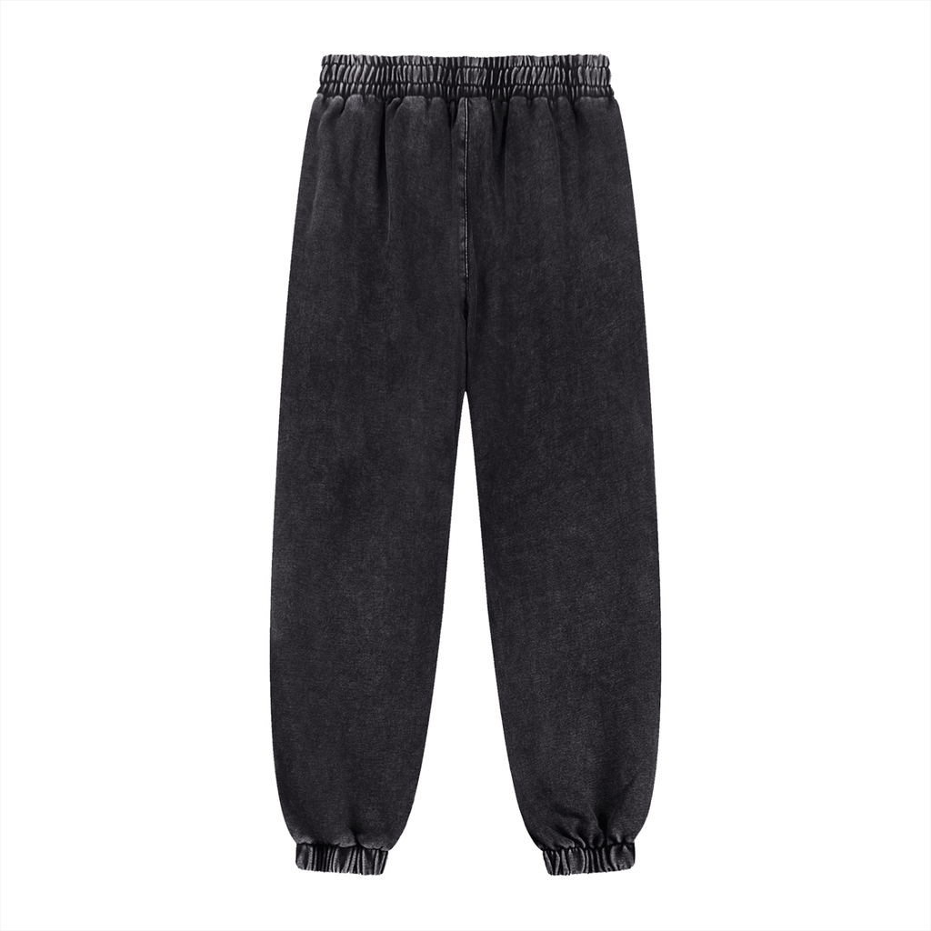 Uniform Snow Wash Heavyweight Jogged Sweatpants