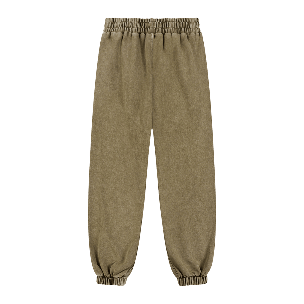 Uniform Snow Wash Heavyweight Jogged Sweatpants