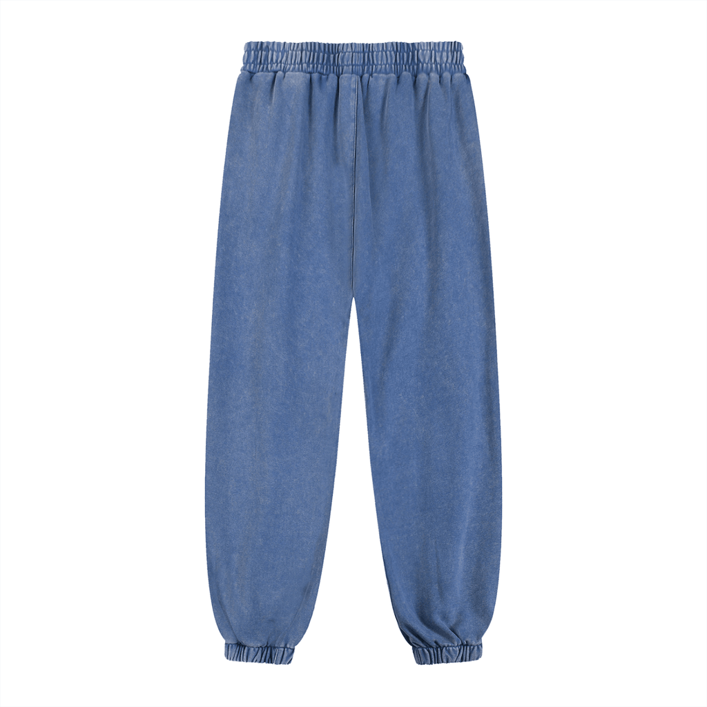 Uniform Snow Wash Heavyweight Jogged Sweatpants