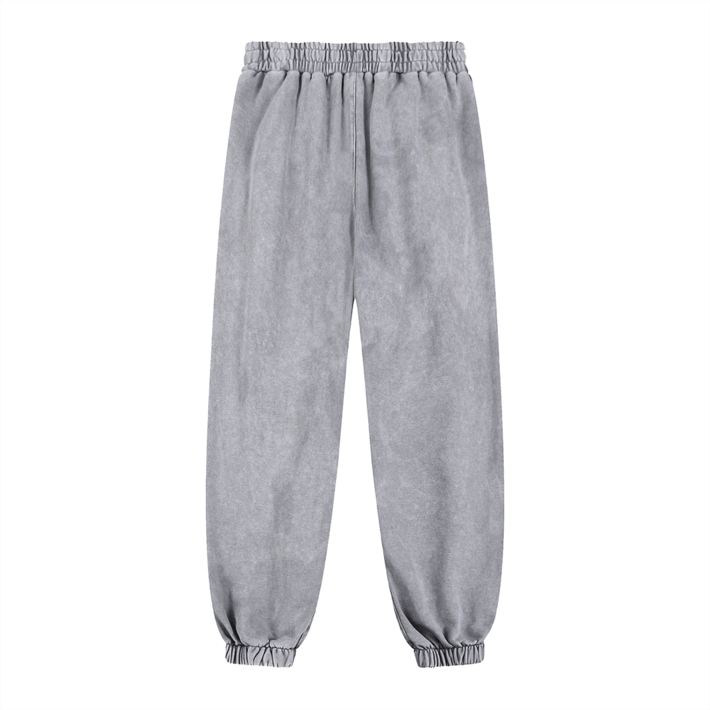 Uniform Snow Wash Heavyweight Jogged Sweatpants