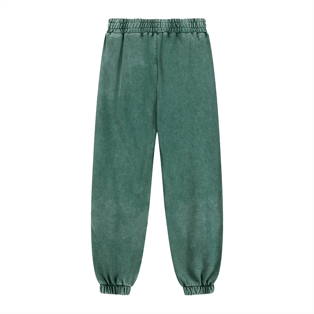 Uniform Snow Wash Heavyweight Jogged Sweatpants