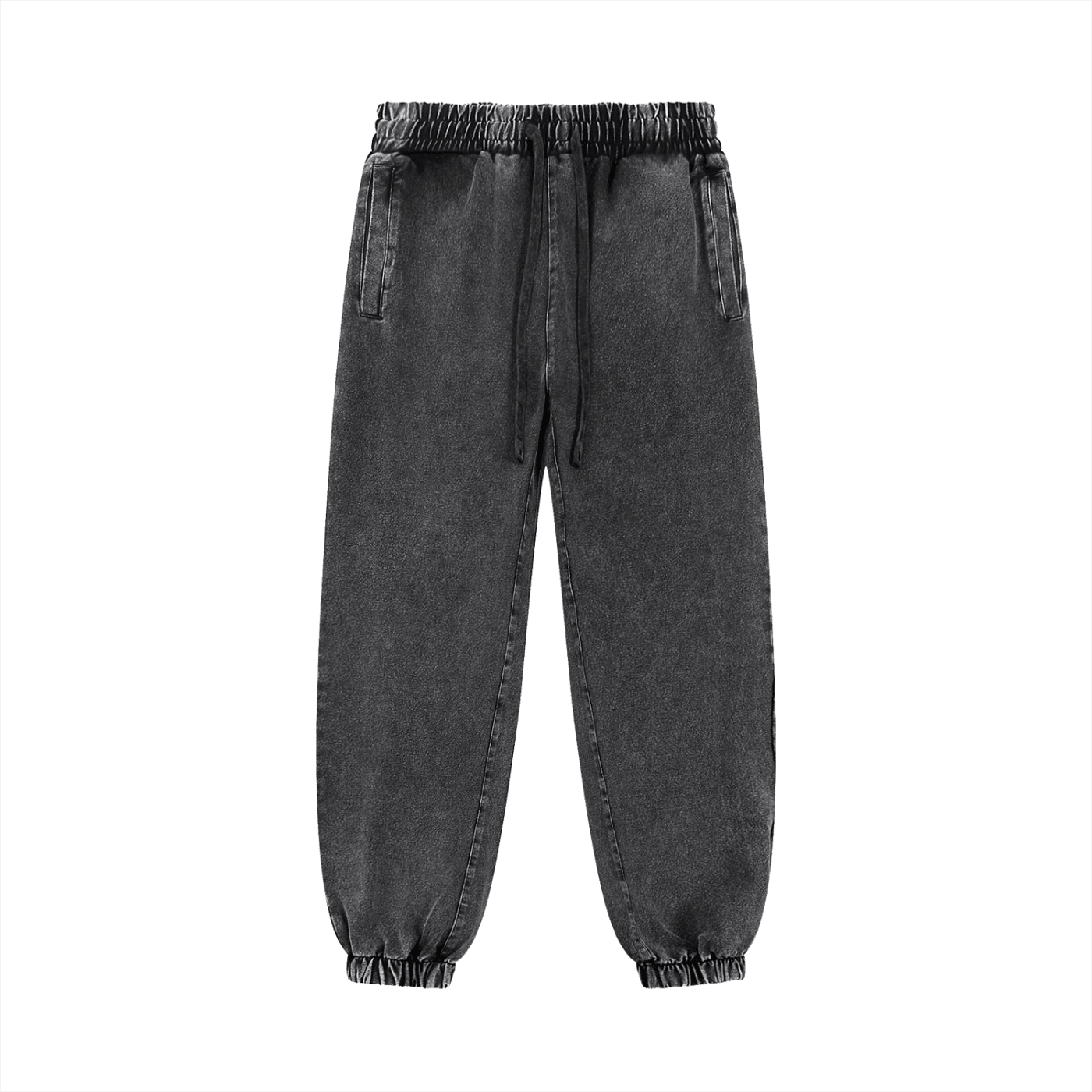 Uniform Snow Wash Jogged Sweatpants