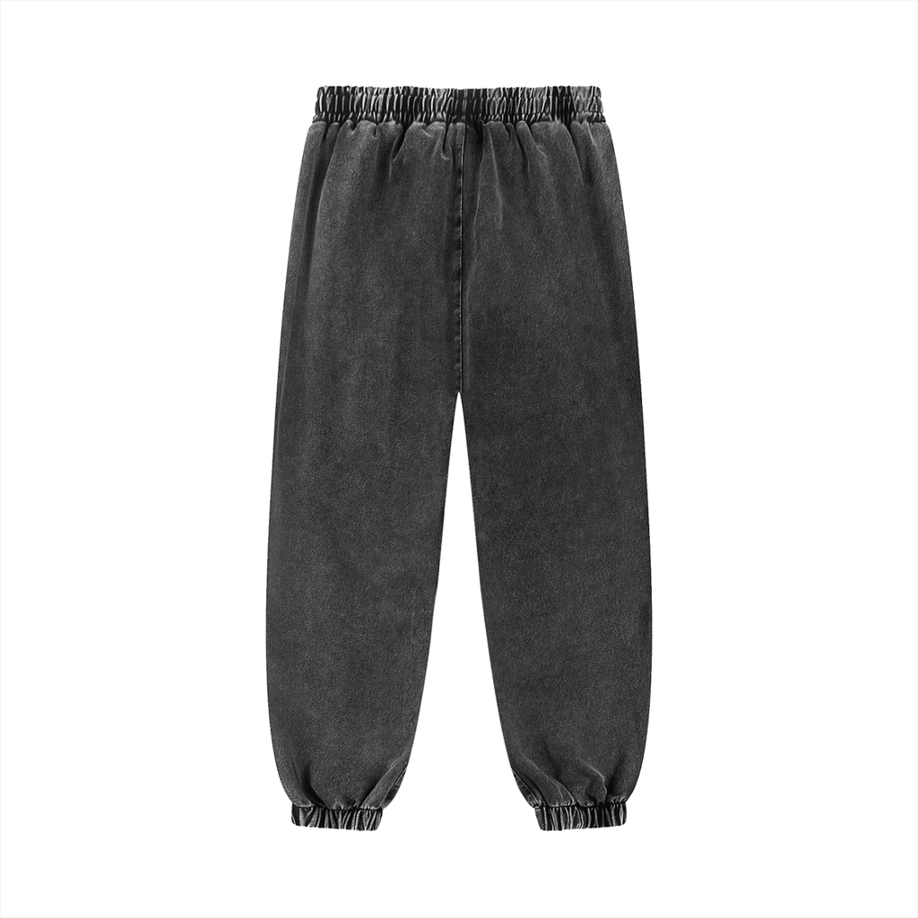 Uniform Snow Wash Jogged Sweatpants