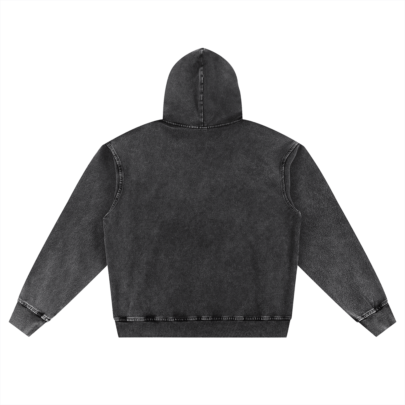 Uniform Snow Wash Oversized Hoodie
