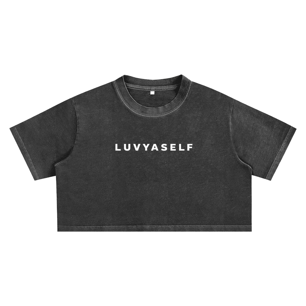 Uniform Washed Crop Top