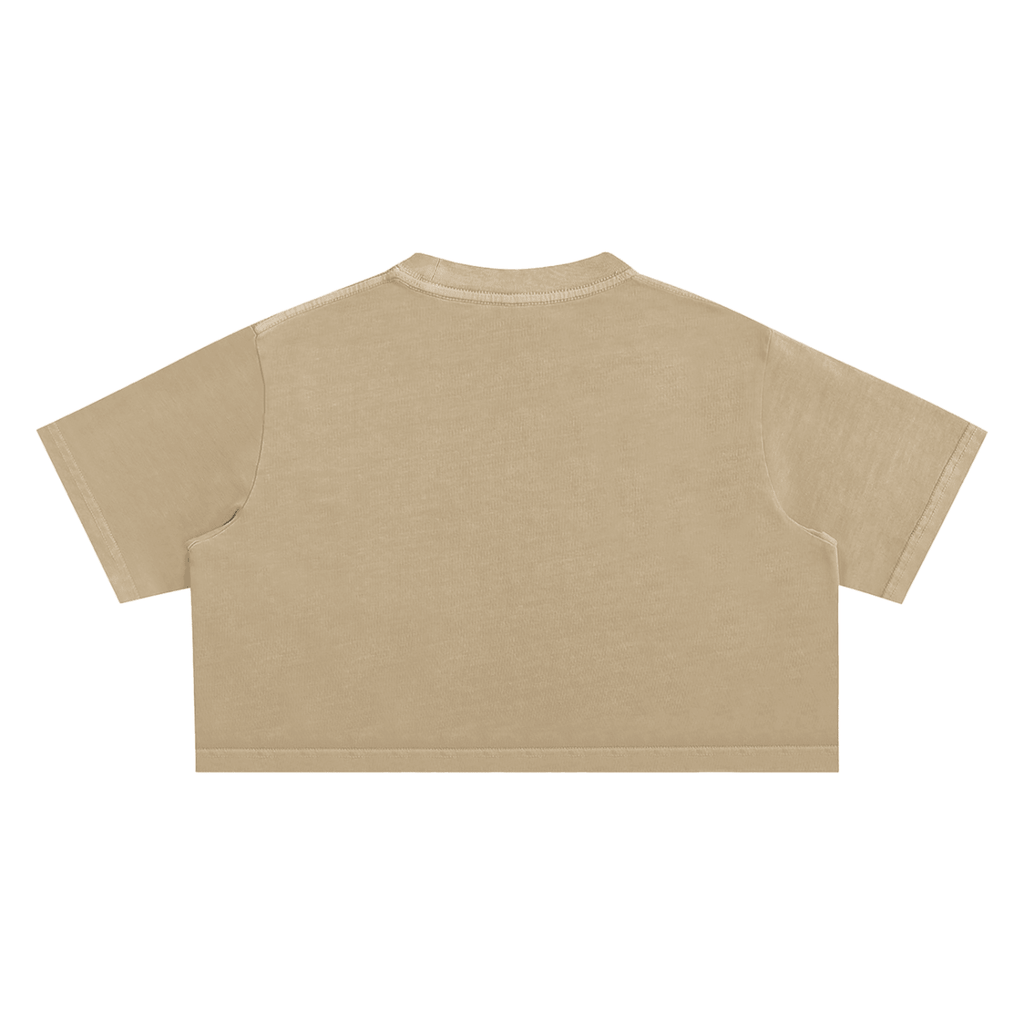 Uniform Washed Crop Top
