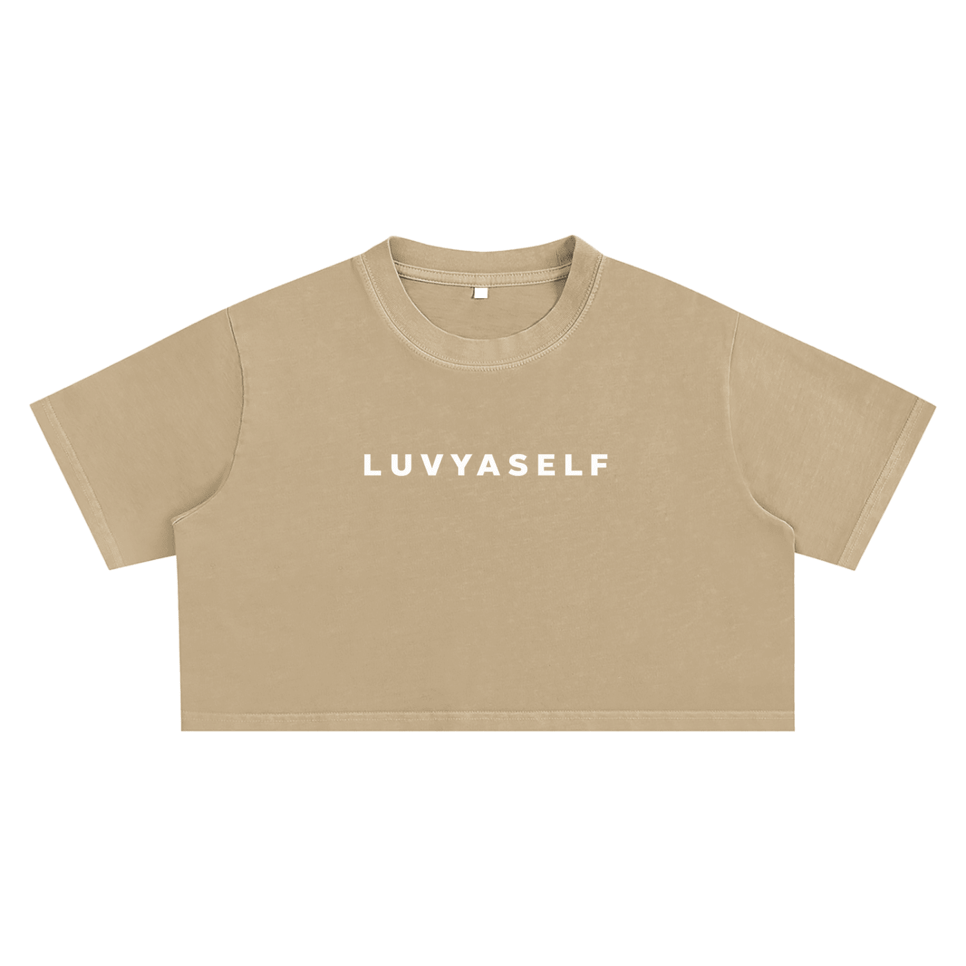 Uniform Washed Crop Top
