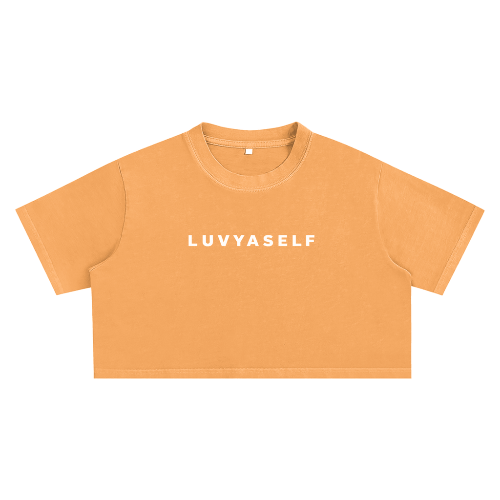 Uniform Washed Crop Top