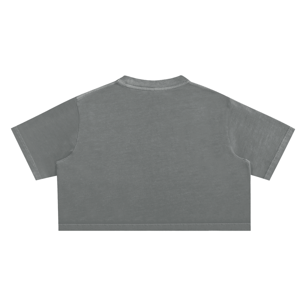 Uniform Washed Crop Top