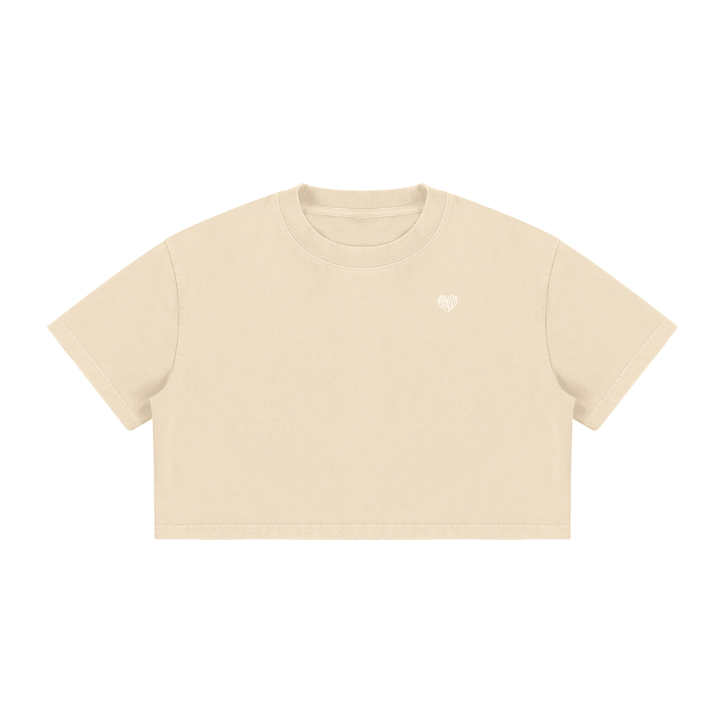 Uniform Women's Mineral Wash Cotton Crop T-Shirt