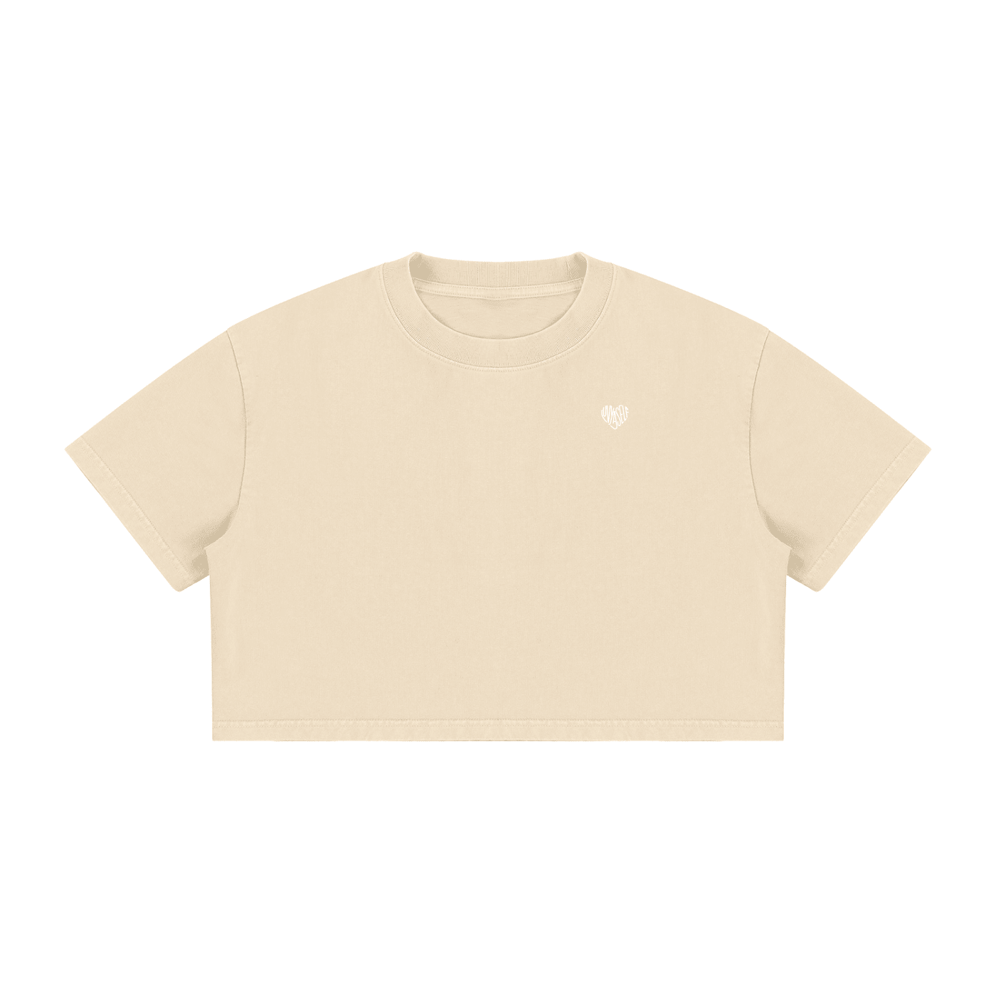 Uniform Women's Mineral Wash Cotton Crop T-Shirt