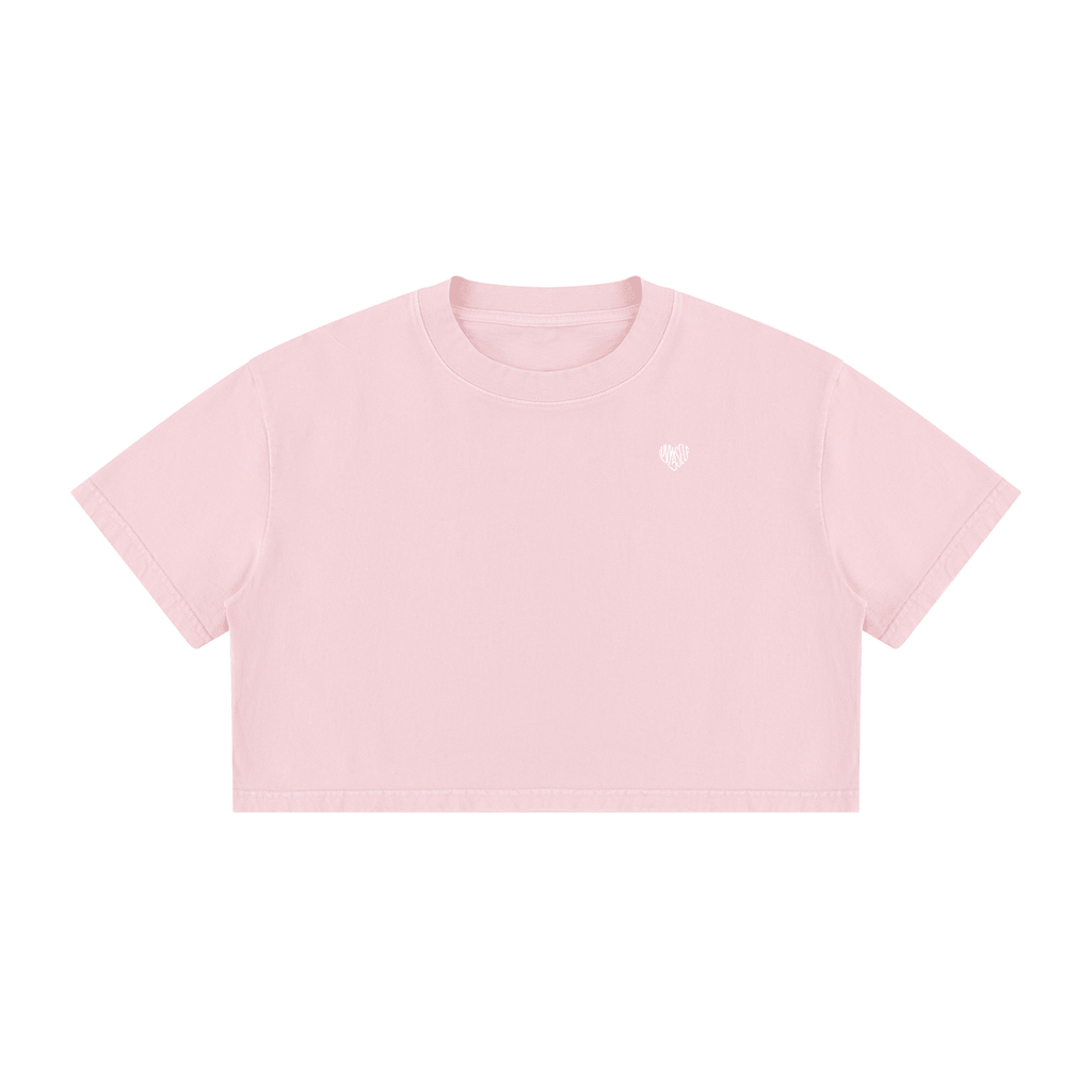 Uniform Women's Mineral Wash Cotton Crop T-Shirt