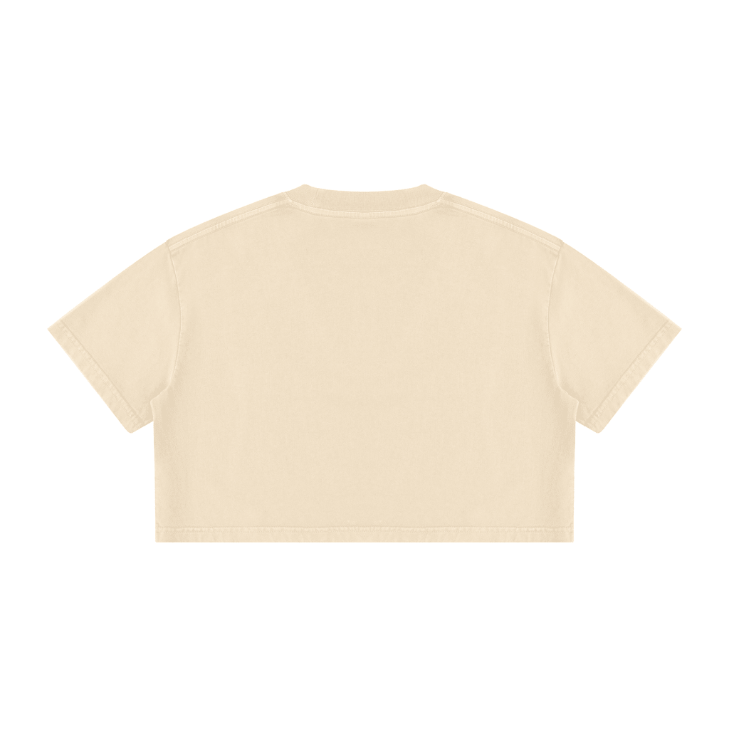 Uniform Women's Mineral Wash Cotton Crop T-Shirt