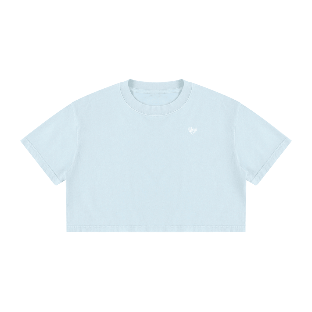 Uniform Women's Mineral Wash Cotton Crop T-Shirt