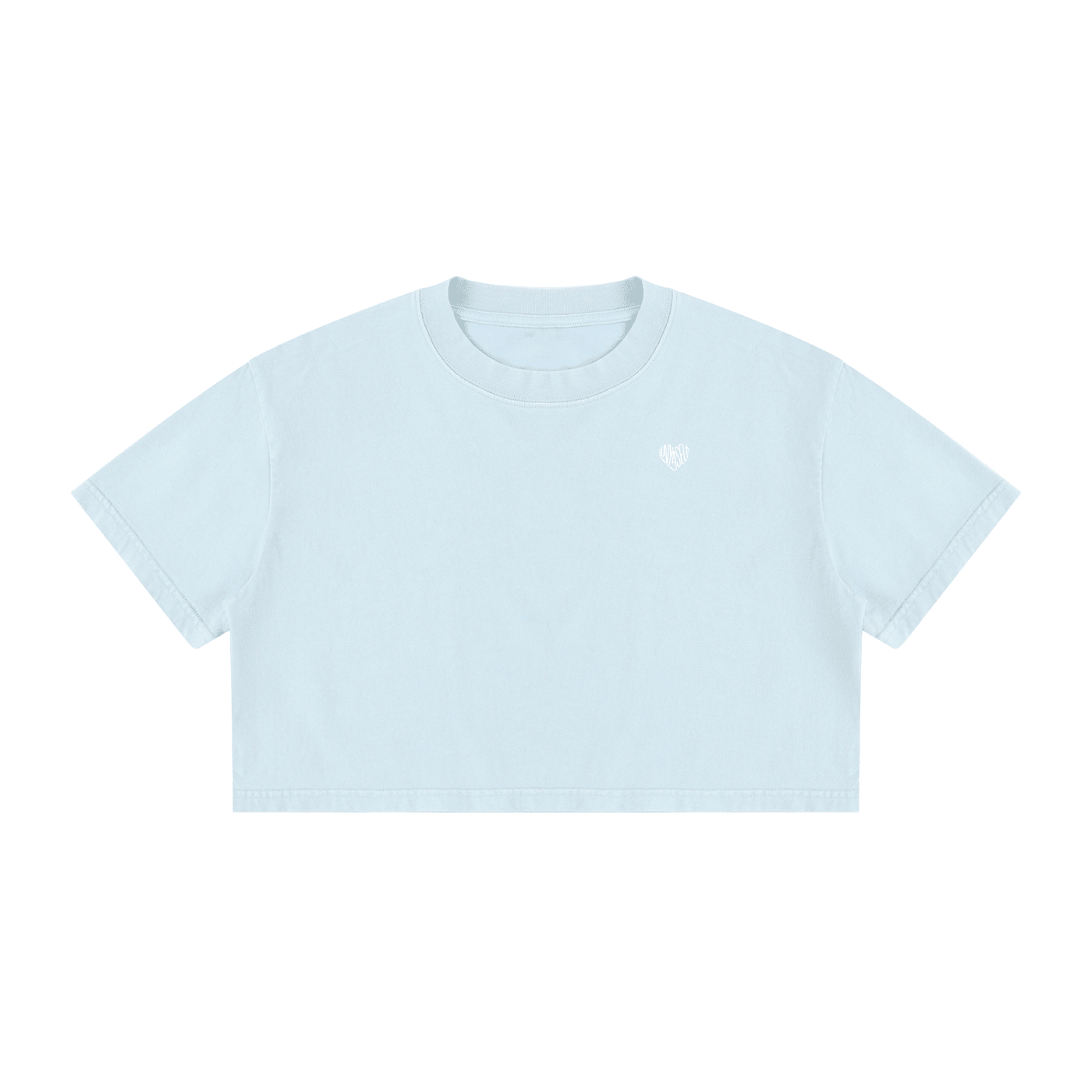 Uniform Women's Mineral Wash Cotton Crop T-Shirt