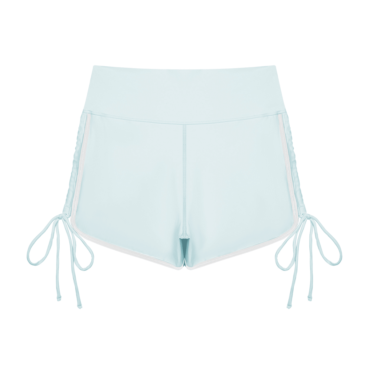 Women’s Color Block High Waisted Yoga Shorts