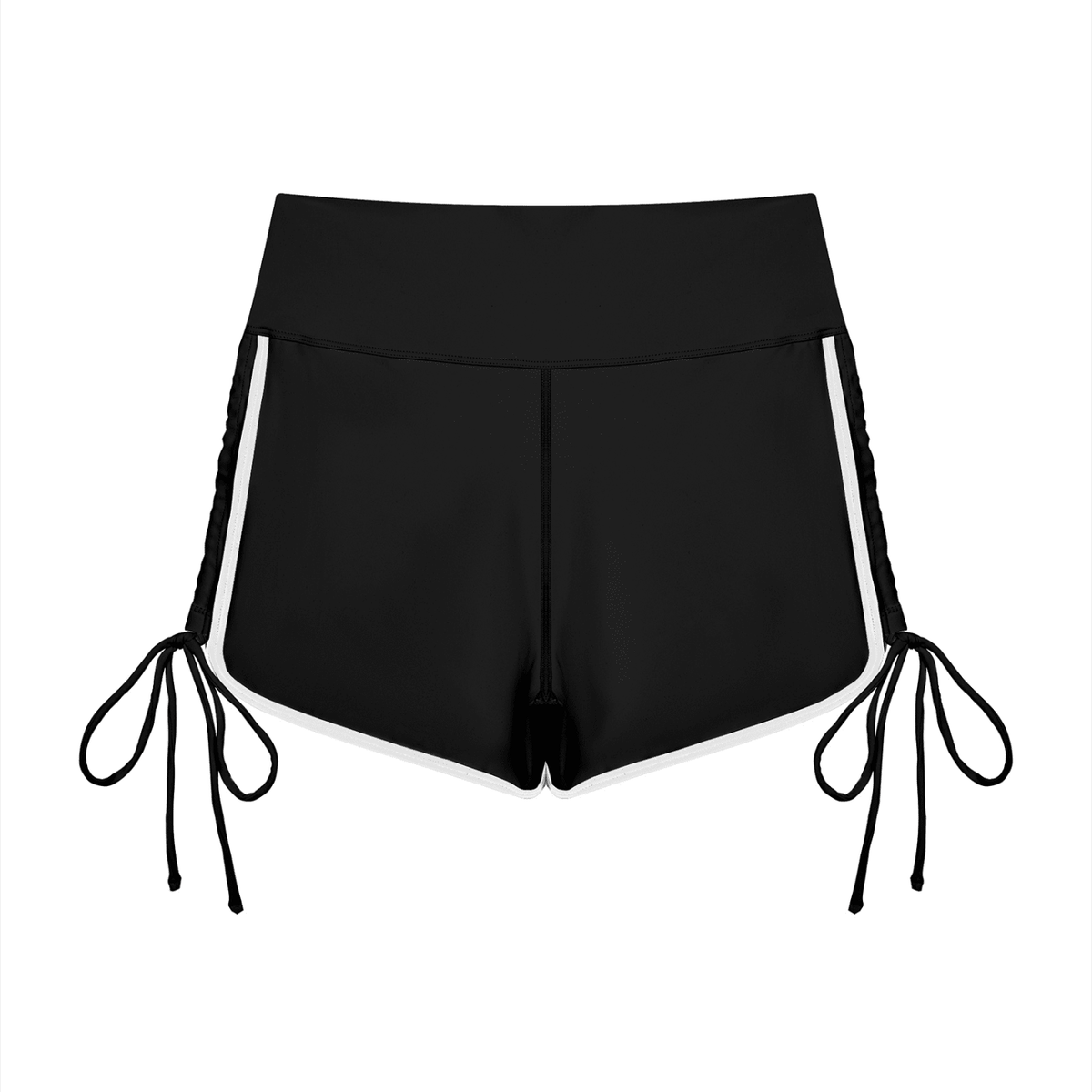 Women’s Color Block High Waisted Yoga Shorts