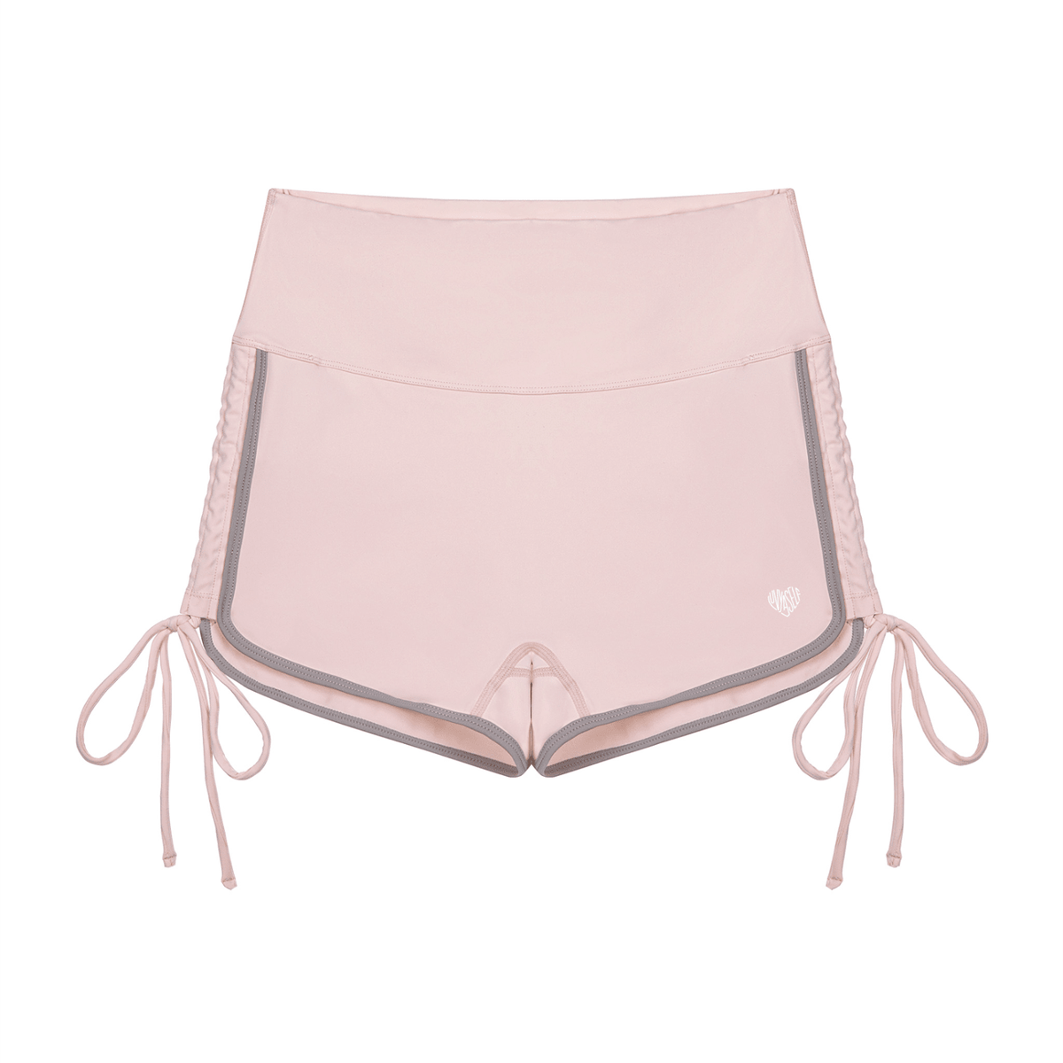 Women’s Color Block High Waisted Yoga Shorts