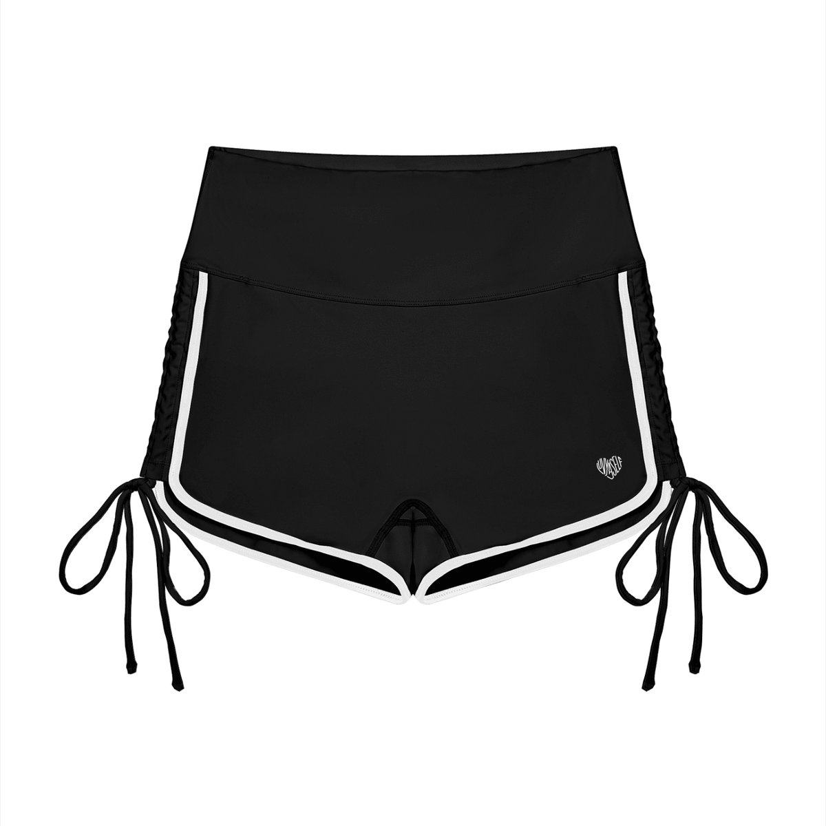 Women’s Color Block High Waisted Yoga Shorts