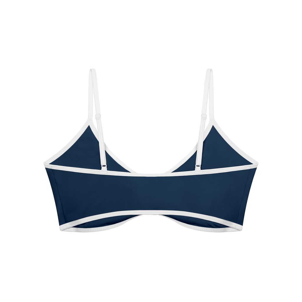 Women's Color Block Ruched V-Neck Sports Bra