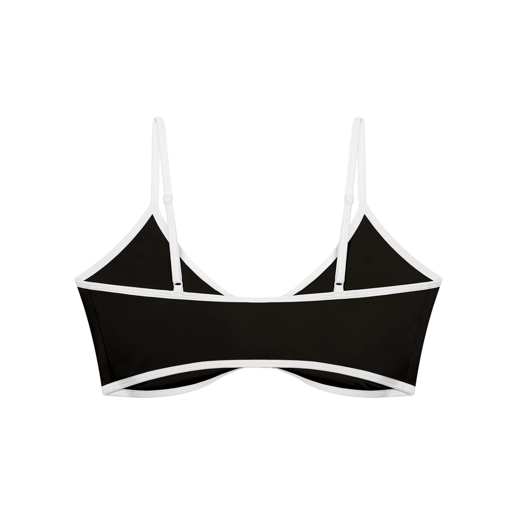 Women's Color Block Ruched V-Neck Sports Bra