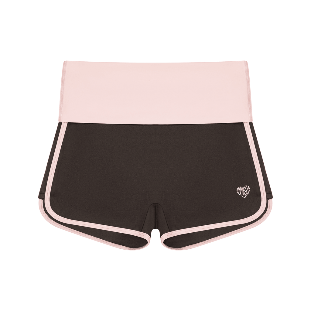 Women’s Color Block Yoga Shorts