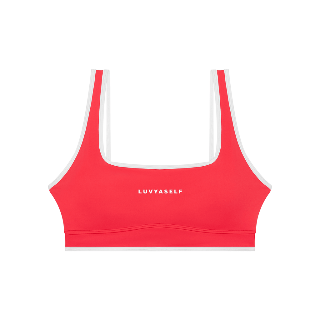 Women's Color Block Yoga Sports Bra