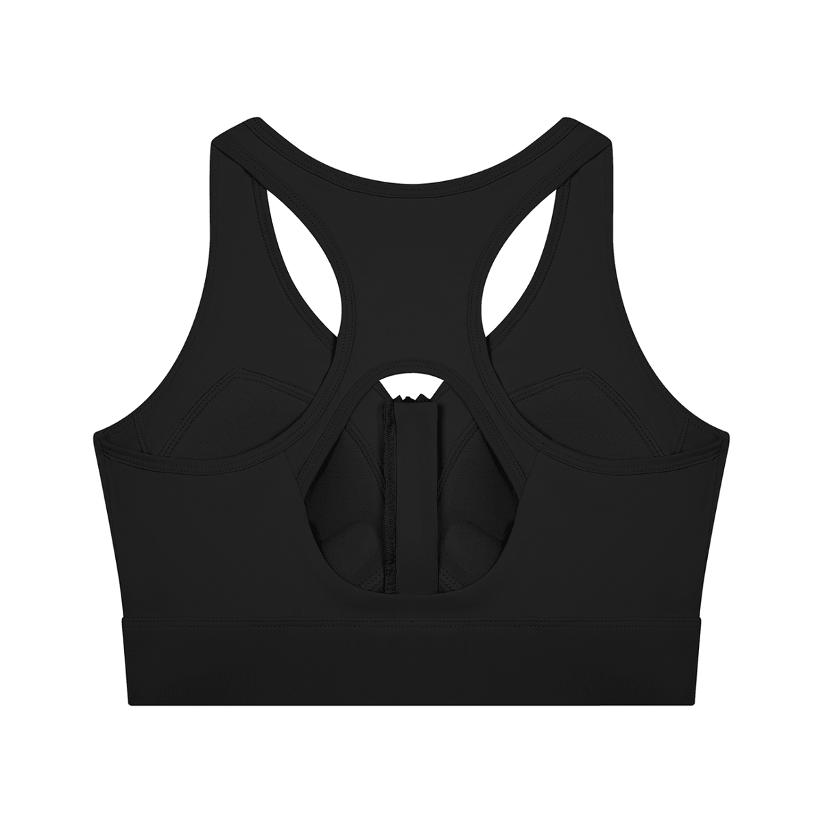 Women’s Cropped Zip Yoga Sports Bra