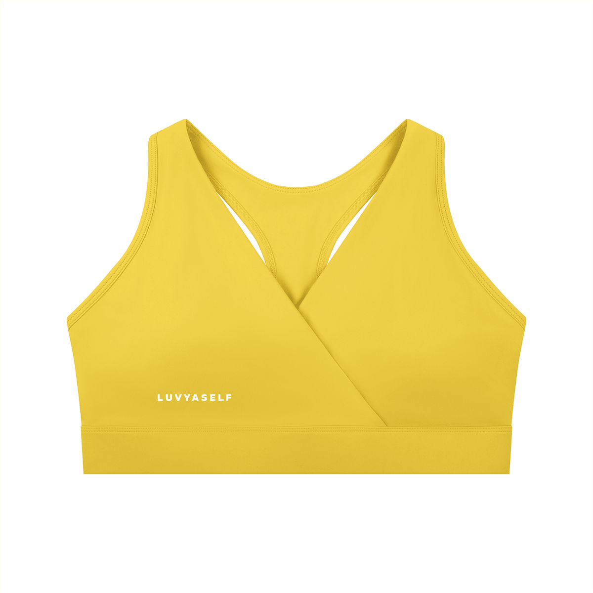 Women's Crossover V-Neck Sports Bra