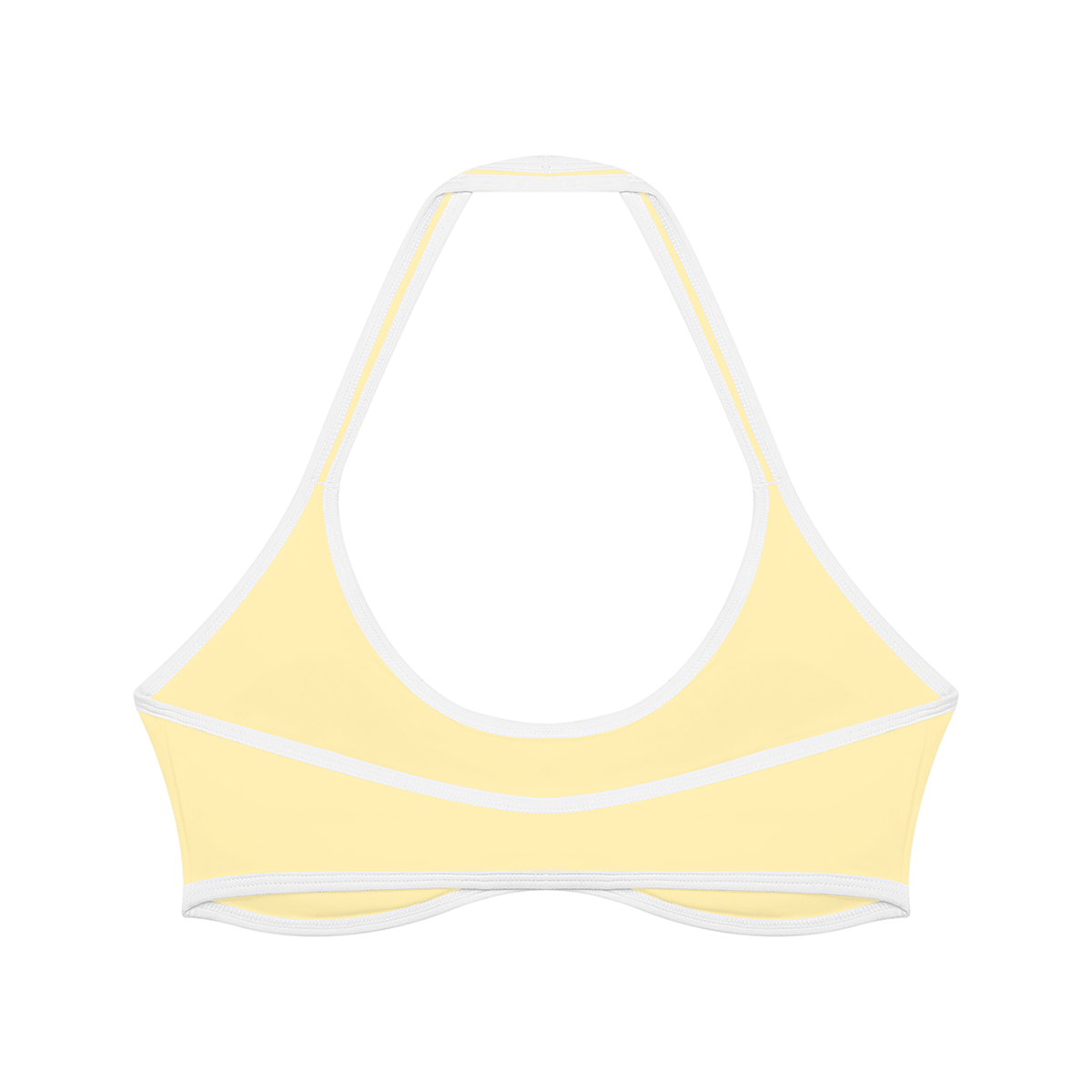Women's Halter Color Block Yoga Sports Bra