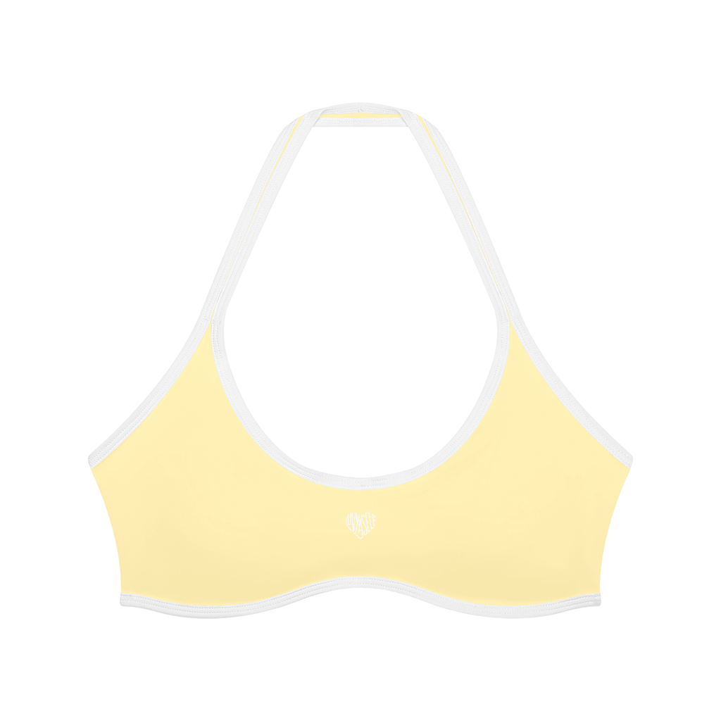 Women's Halter Color Block Yoga Sports Bra