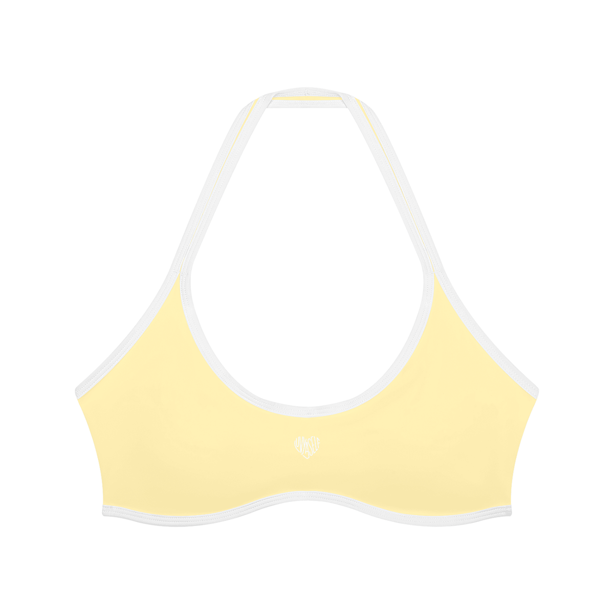 Women's Halter Color Block Yoga Sports Bra