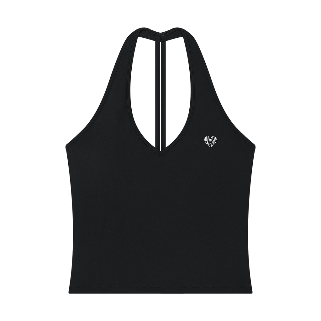 Women’s Halter V-Neck Yoga Tank Top