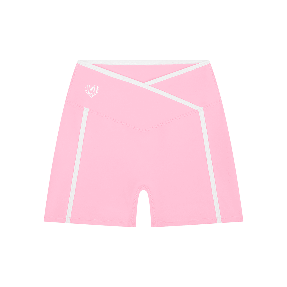 Women’s High Rise Color Block Yoga Shorts