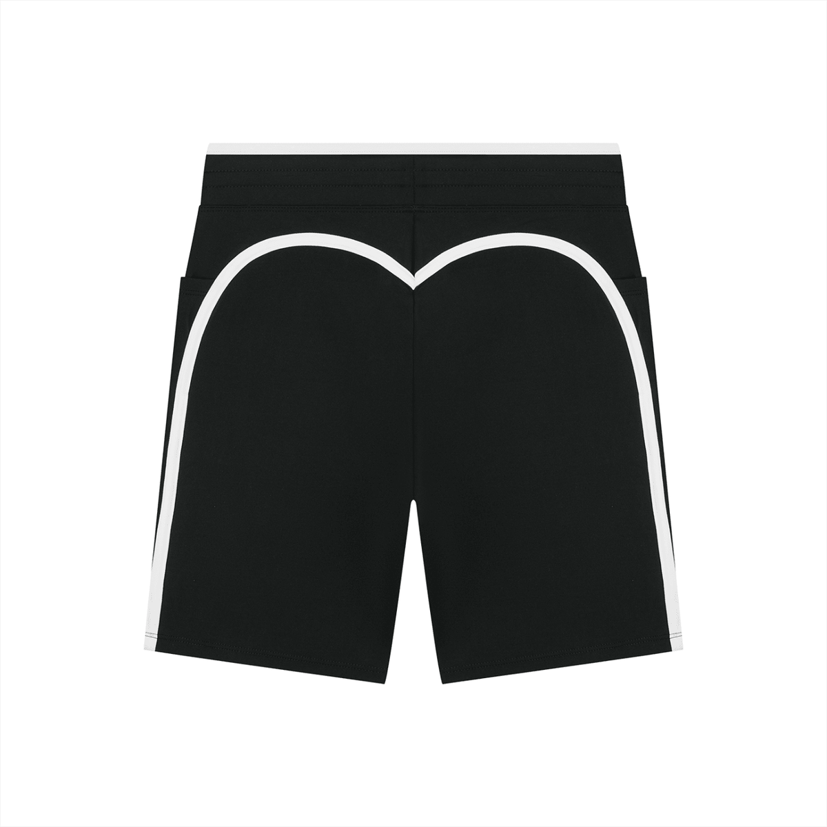 Women's High Rise Color Block Yoga Shorts