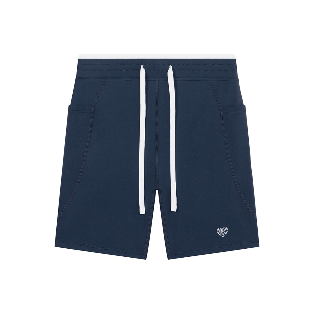Women's High Rise Color Block Yoga Shorts