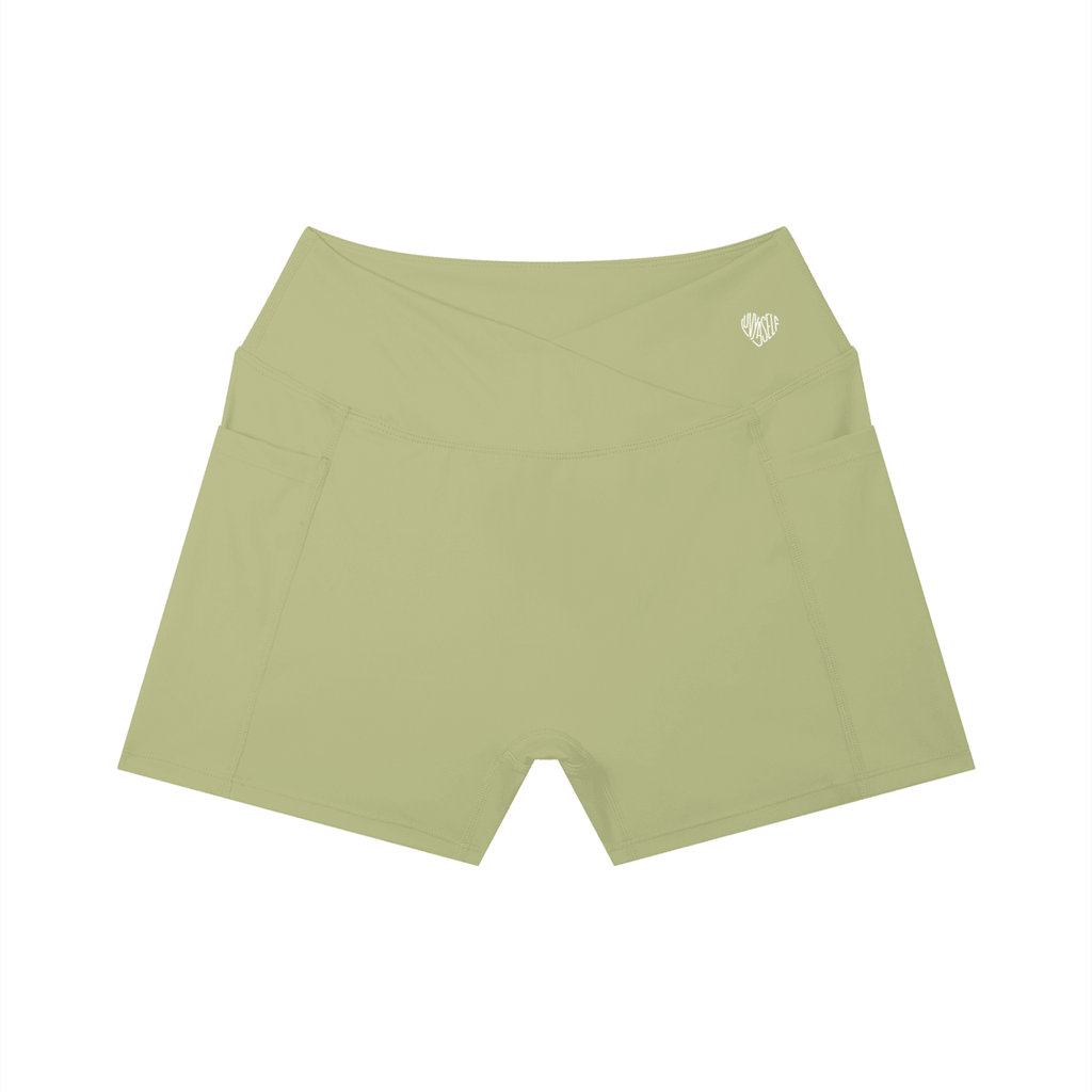 Women’s High Rise Pocket Yoga Shorts