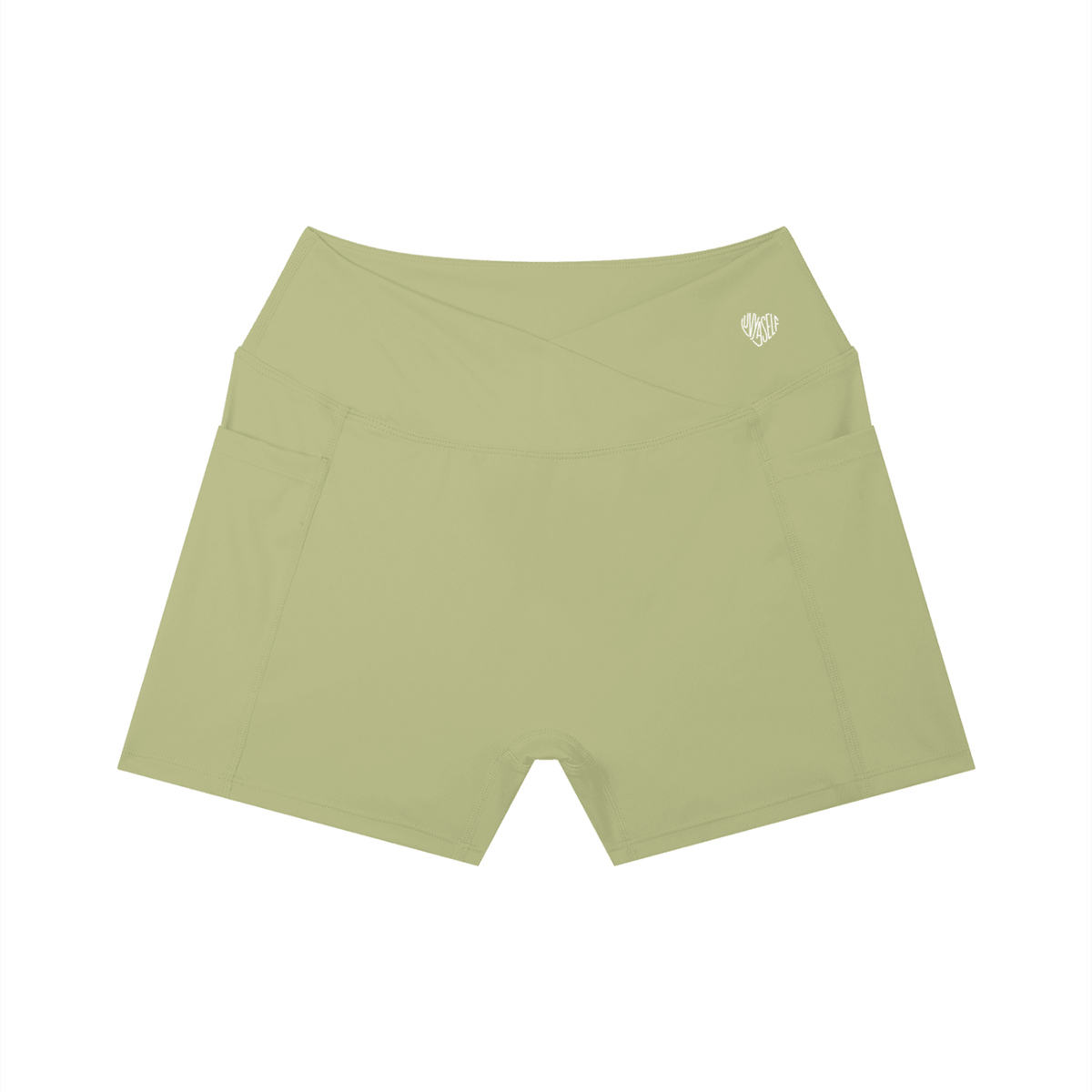 Women’s High Rise Pocket Yoga Shorts