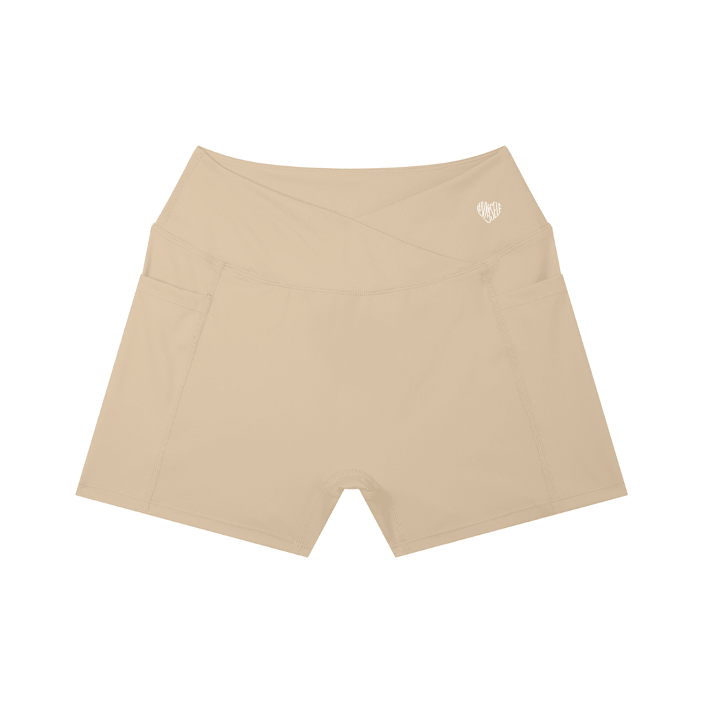 Women’s High Rise Pocket Yoga Shorts