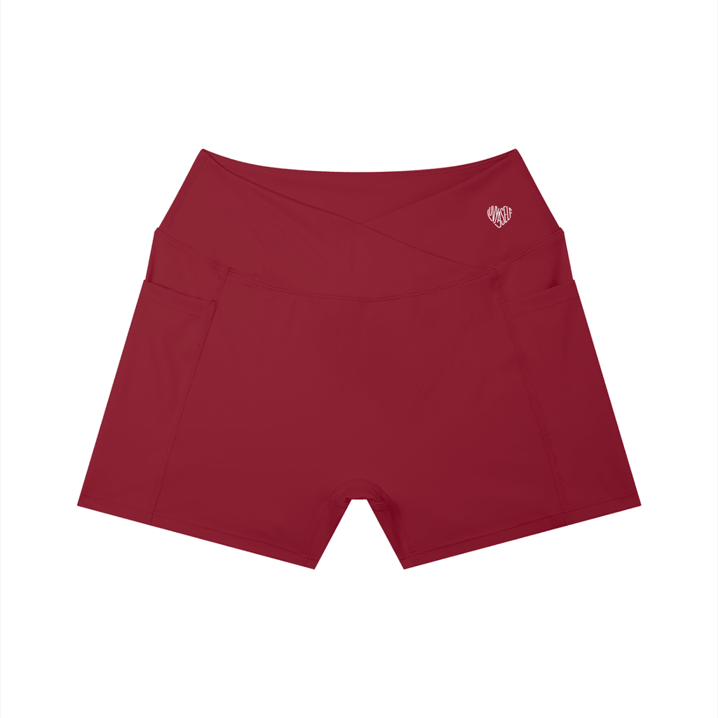 Women’s High Rise Pocket Yoga Shorts