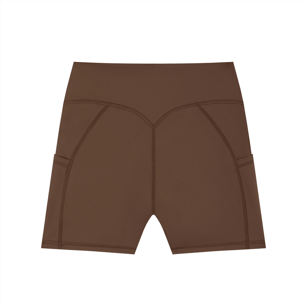 Women's High-Waisted Pocket Biker Shorts
