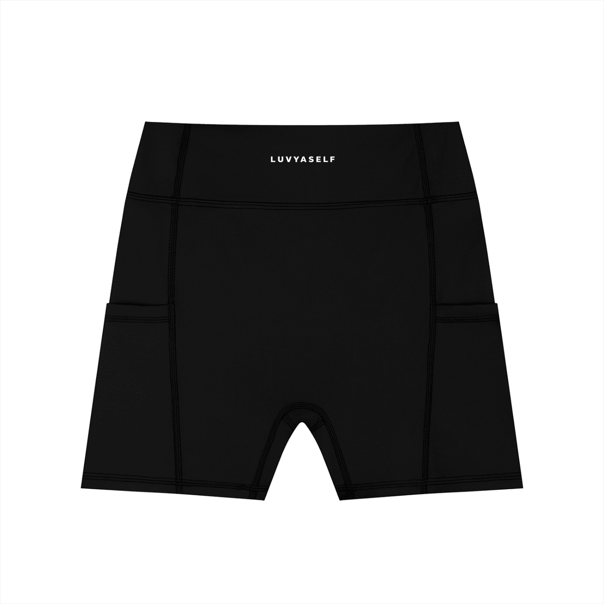 Women's High-Waisted Pocket Biker Shorts