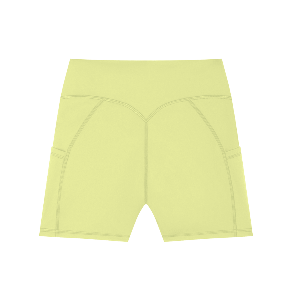 Women's High-Waisted Pocket Biker Shorts